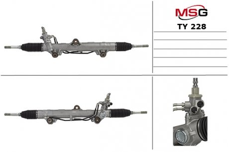 Рульова рейка з ГПК нова TOYOTA LAND CRUISER200 2007-, LEXUS LX570 2007- MSG TY228 (фото 1)