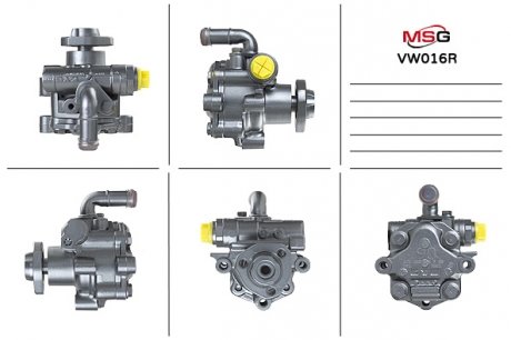 Насос ГПК восстановлен AUDI A3 (8L1) 96-03;SKODA OCTAVIA (1U2) 96-10,OCTAVIA Combi (1U5) 98-10 MSG VW016R