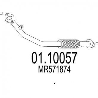 Труба выхлопного газа MTS 0110057