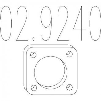 Монтажное кольцо MTS 02.9240 (фото 1)