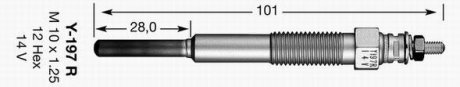 СВЕЧКА РАЗЖАРЕНИЯ NGK 2188