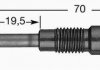СВЕЧКА РАЗЖАРЕНИЯ NGK 2431 (фото 1)