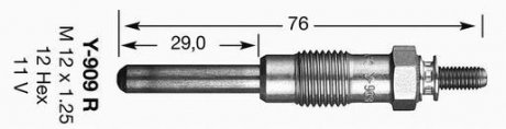 СВЕЧКА РАЗЖАРЕНИЯ NGK 4602