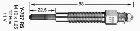 СВЕЧКА РАЗЖАРЕНИЯ NGK 4937