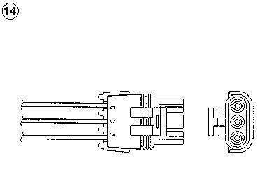 Датчик NGK 91204