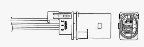 Датчик NGK 95449 (фото 1)