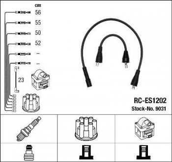 Проволока зажигания, набор NGK RCES1202