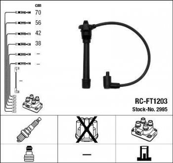 Проволока зажигания, набор NGK RCFT1203