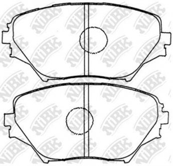 КОЛОДКИ ГАЛЬМ. NiBK PN1447