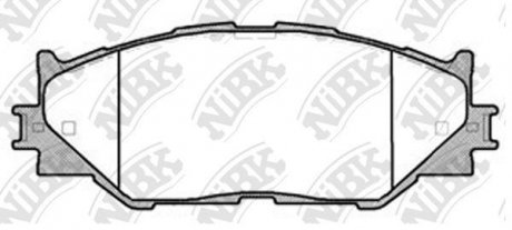 Колодки тормозные дисковые NiBK PN1829