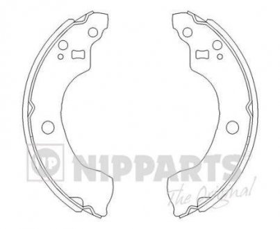 Тормозные колодки NIPPARTS J3501053