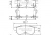 Гальмівні колодки, дискове гальмо (набір) NIPPARTS J3614004 (фото 1)
