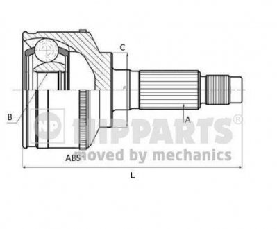 ШРУС NIPPARTS N2822154