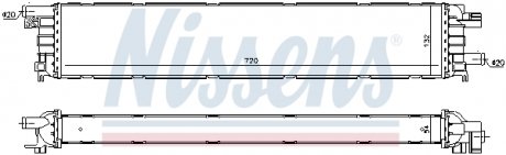 Радіатор NISSENS 60354