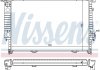Радиатор охлаждения BMW 5 E34 (88-) 525 tds (выр-во) NISSENS 60693A (фото 1)