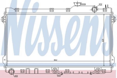 Радиатор NISSENS 62447 (фото 1)