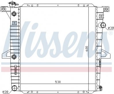 Радиатор NISSENS 69203