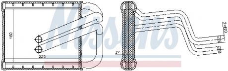 Радиатор отопления NISSENS 77536