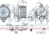 Вентилятор салона NISSENS 87042 (фото 1)
