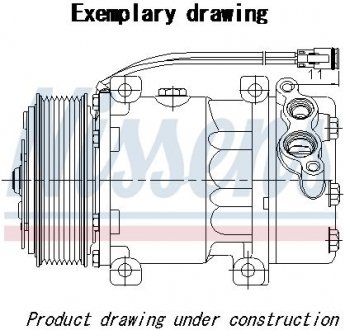 Компресор кондиціонера NISSENS 890769