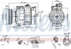 Компрессор кондиционера NISSENS 89232 (фото 1)