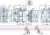 Компрессор кондиционера NISSENS 89296 (фото 1)