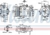 Компрессор кондиционера NISSENS 89503 (фото 1)