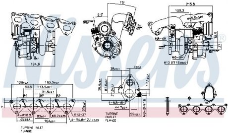 Ускорительный насос, карбюратор NISSENS 93130