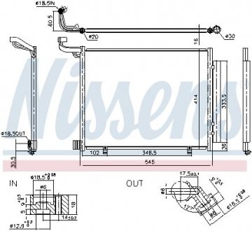 Конденсер NISSENS 941094