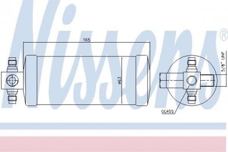 Осушитель кондиционера NISSENS 95031