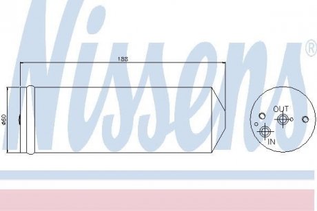 Осушувач,кондиціонер NISSENS 95065