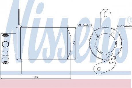 Осушитель кондиционера NISSENS 95228