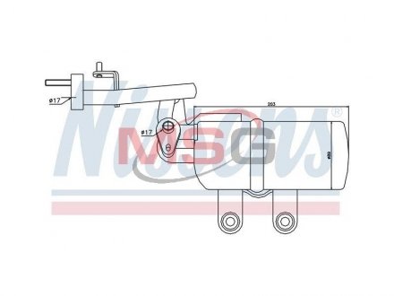 Осушитель кондиционера NISSENS 95332