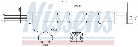 Осушитель, кондиционер NISSENS 95514