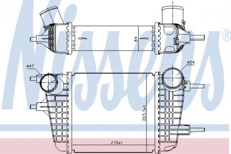 Интеркулер NISSENS 961116