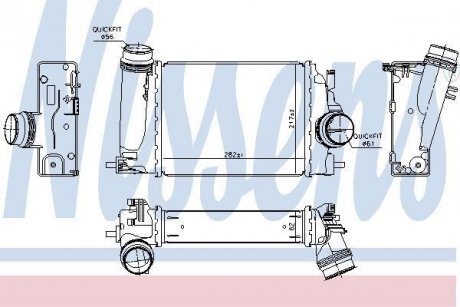 Интеркулер NISSENS 961122