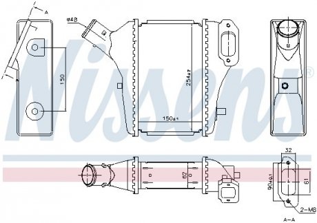 Интеркулер NISSENS 961421