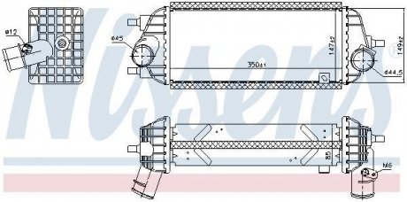 Интеркулер NISSENS 961442