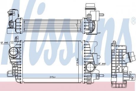 Інтеркулер NISSENS 96197
