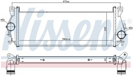 Інтеркулер NISSENS 96199