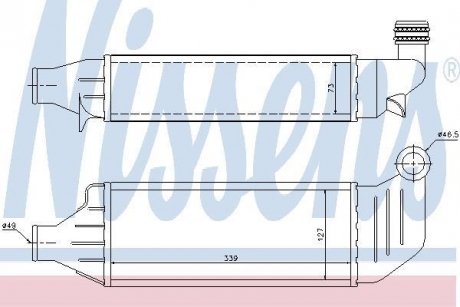 Интеркулер NISSENS 96232