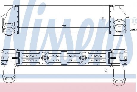 ИнтеркулерX3 F25 10-.. NISSENS 96440