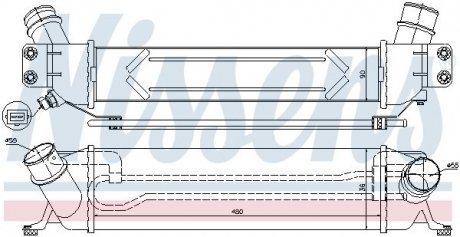 ИнтеркулерH1 10- 2,5CRDI.. NISSENS 96459