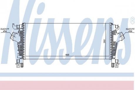 ИнтеркулерASTRA J 09-.. NISSENS 96463