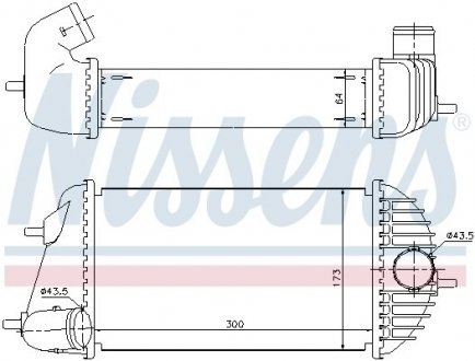 Интеркулер NISSENS 96465