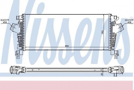 Інтеркулер NISSENS 96547