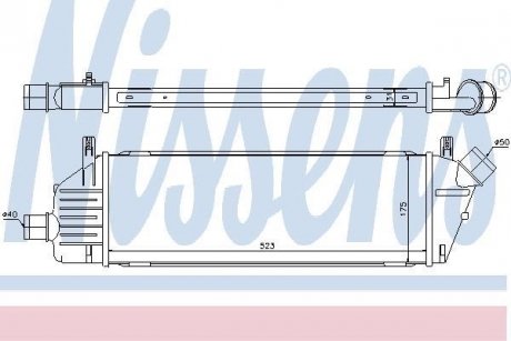 Интеркулер NISSENS 96578 (фото 1)