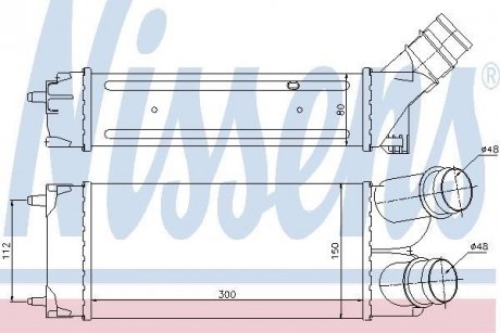 Интеркулер NISSENS 96584