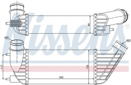 Інтеркулер NISSENS 96609