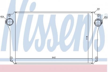 Интеркулер NISSENS 96614 (фото 1)